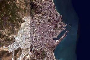 安纳巴市卫星地图-阿尔及利亚安纳巴市中文版地图浏览-安纳巴旅游地图