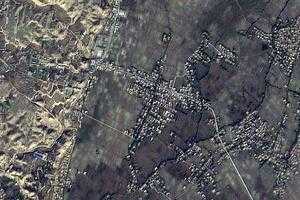 糜滩乡卫星地图-甘肃省白银市靖远县糜滩乡、村地图浏览