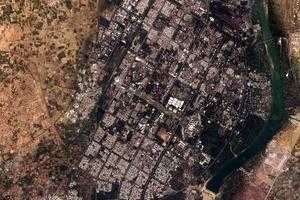 印度甘地納格爾市旅遊地圖_印度甘地納格爾市衛星地圖_印度甘地納格爾市景區地圖