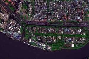 沙面卫星地图-广东省广州市荔湾区茶蚪值地图浏览
