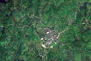 联络镇卫星地图-四川省自贡市沿滩区联络镇、村地图浏览