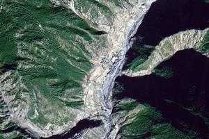 三岩龙乡卫星地图-四川省甘孜藏族自治州九龙县雪洼龙镇、村地图浏览