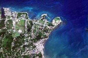 汉诺威区(卢西市)卫星地图-牙买加汉诺威区(卢西市)中文版地图浏览-汉诺威旅游地图
