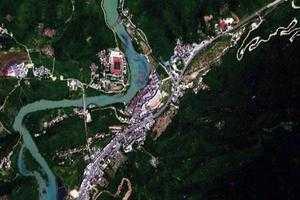 良口镇卫星地图-广东省广州市从化区黄龙带水库、村地图浏览