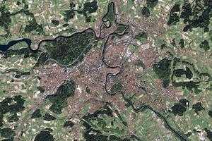 伯尔尼市(首都)卫星地图-瑞士伯尔尼市(首都)中文版地图浏览-伯尔尼旅游地图