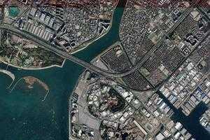 東京迪士尼樂園旅遊地圖_東京迪士尼樂園衛星地圖_東京迪士尼樂園景區地圖