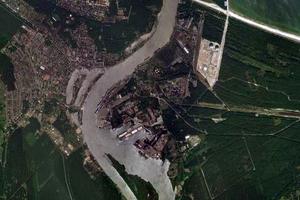 希維諾烏伊希切市衛星地圖-波蘭希維諾烏伊希切市中文版地圖瀏覽-希維諾烏伊希切旅遊地圖
