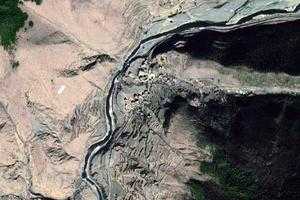 朋布西乡卫星地图-四川省甘孜藏族自治州康定市榆林街道、村地图浏览