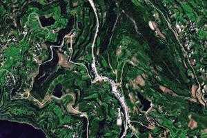西河乡卫星地图-四川省南充市南部县满福街道、村地图浏览