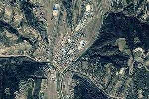 五蛟乡卫星地图-甘肃省庆阳市华池县乔河乡、村地图浏览