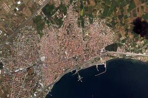 泰基尔达市卫星地图-土耳其泰基尔达市中文版地图浏览-泰基尔达旅游地图
