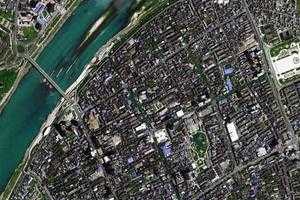 漢濱區衛星地圖-陝西省安康市漢濱區地圖瀏覽