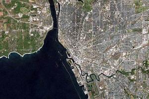 布法罗卫星地图-美国纽约州布法罗中文版地图浏览-布法罗旅游地图