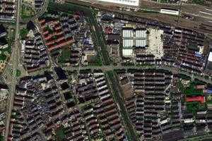 建宁路卫星地图-江苏省南京市鼓楼区下关街道地图浏览