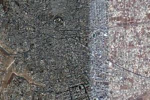 伊爾比德市衛星地圖-約旦伊爾比德市中文版地圖瀏覽-伊爾比德旅遊地圖