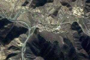 卡加曼乡卫星地图-甘肃省甘南藏族自治州合作市卡加曼乡、村地图浏览