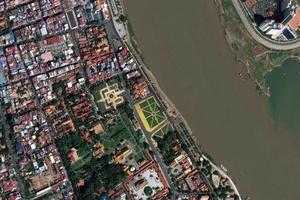 柬埔寨金边皇宫旅游地图_柬埔寨金边皇宫卫星地图_柬埔寨金边皇宫景区地图