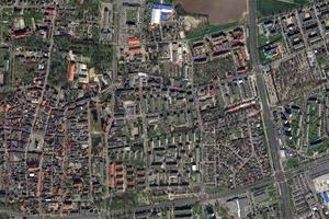 莱什诺市卫星地图-波兰莱什诺市中文版地图浏览-莱什诺旅游地图