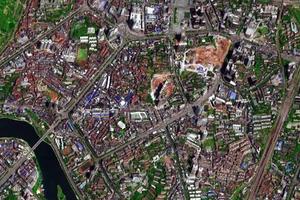 河西卫星地图-湖南省怀化市鹤城区河西街道地图浏览
