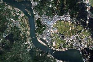 河東郡衛星地圖-韓國光州市慶尚南道河東郡中文版地圖瀏覽-河東郡旅遊地圖