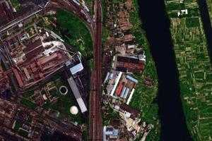 袁河卫星地图-江西省新余市渝水区新钢街道地图浏览