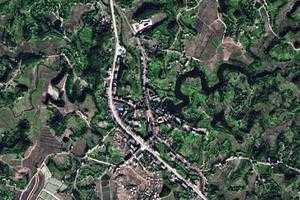 义兴镇卫星地图-四川省南充市西充县南台街道、村地图浏览