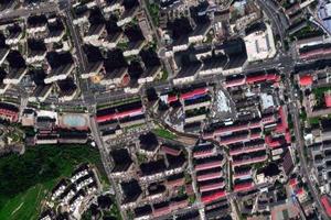 南路二社区卫星地图-北京市门头沟区大峪街道增产路东区社区地图浏览