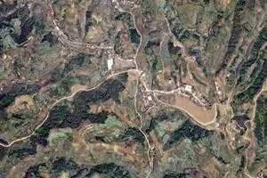 青山鎮衛星地圖-湖北省十堰市鄖陽區譚家灣鎮、村地圖瀏覽