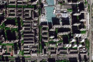 晨光社区卫星地图-北京市朝阳区东湖街道六里屯街道甜水西园社区地图浏览
