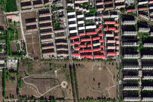 南竺园一区社区卫星地图-北京市顺义区天竺地区希望花园社区地图浏览