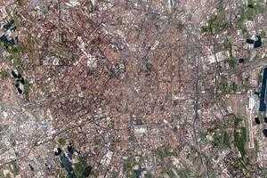 米蘭市衛星地圖-義大利米蘭市中文版地圖瀏覽-米蘭旅遊地圖