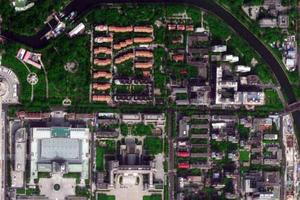 玉南路9号社区卫星地图-北京市海淀区羊坊店街道乔建社区地图浏览