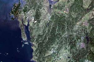 忠清南道卫星地图-韩国光州市中文版地图浏览-忠清南道旅游地图