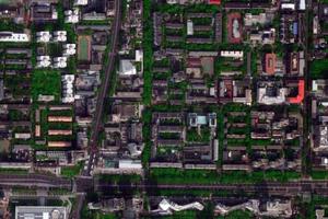 铁道部住宅区第二、二社区卫星地图-北京市西城区月坛街道复兴门外社区地图浏览