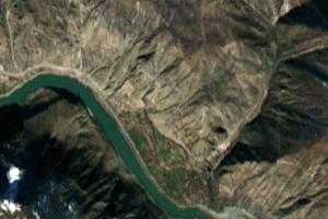 達龍鄉衛星地圖-西藏自治區昌都市洛隆縣達龍鄉、村地圖瀏覽