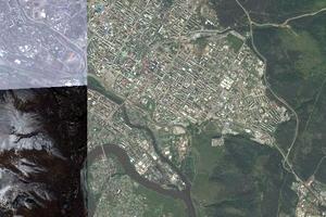 赤塔市卫星地图-俄罗斯赤塔市中文版地图浏览-赤塔旅游地图