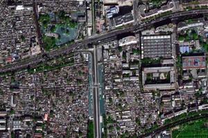 西草市社区卫星地图-北京市东城区天坛街道永内东街社区、区、县、村各级地图浏览