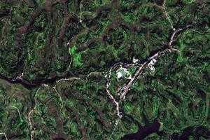 龙蚕镇卫星地图-四川省南充市蓬安县周口街道、村地图浏览