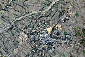 甘浚镇卫星地图-甘肃省张掖市甘州区张掖经济技术开发区、村地图浏览