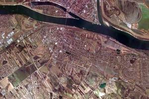 科马罗姆市卫星地图-匈牙利科马罗姆市中文版地图浏览-科马罗姆旅游地图