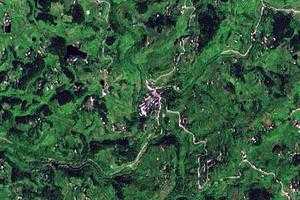 潆溪乡卫星地图-四川省宜宾市高县潆溪乡、村地图浏览