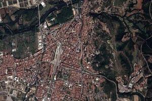 赫罗纳市卫星地图-西班牙赫罗纳市中文版地图浏览-赫罗纳旅游地图
