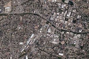 圣菲市卫星地图-美国新墨西哥州圣菲市中文版地图浏览-圣菲旅游地图