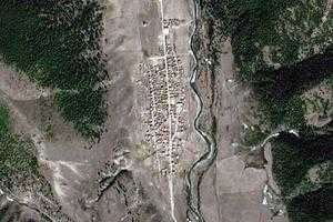 维它乡卫星地图-四川省甘孜藏族自治州道孚县玉科镇、村地图浏览