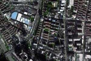 荷花池卫星地图-江苏省常州市钟楼区荷花池街道地图浏览