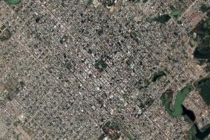 雷西斯滕西亚市卫星地图-阿根廷雷西斯滕西亚市中文版地图浏览-雷西斯滕西亚旅游地图