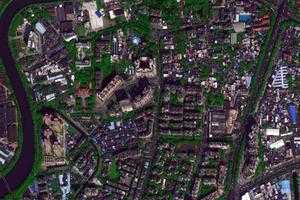 花地卫星地图-广东省广州市荔湾区茶蚪值地图浏览