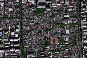 演乐社区卫星地图-北京市东城区朝阳门街道史家社区地图浏览