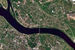 叶卡布皮尔斯市卫星地图-拉脱维亚叶卡布皮尔斯市中文版地图浏览-叶卡布皮尔斯旅游地图