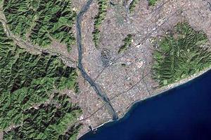 静冈县卫星地图-日本静冈县中文版地图浏览-静冈旅游地图